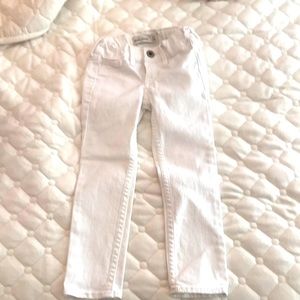 Abercrombie kids white jeans